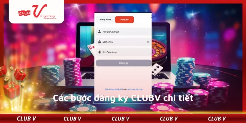 Các bước đăng ký CLUBV chi tiết
